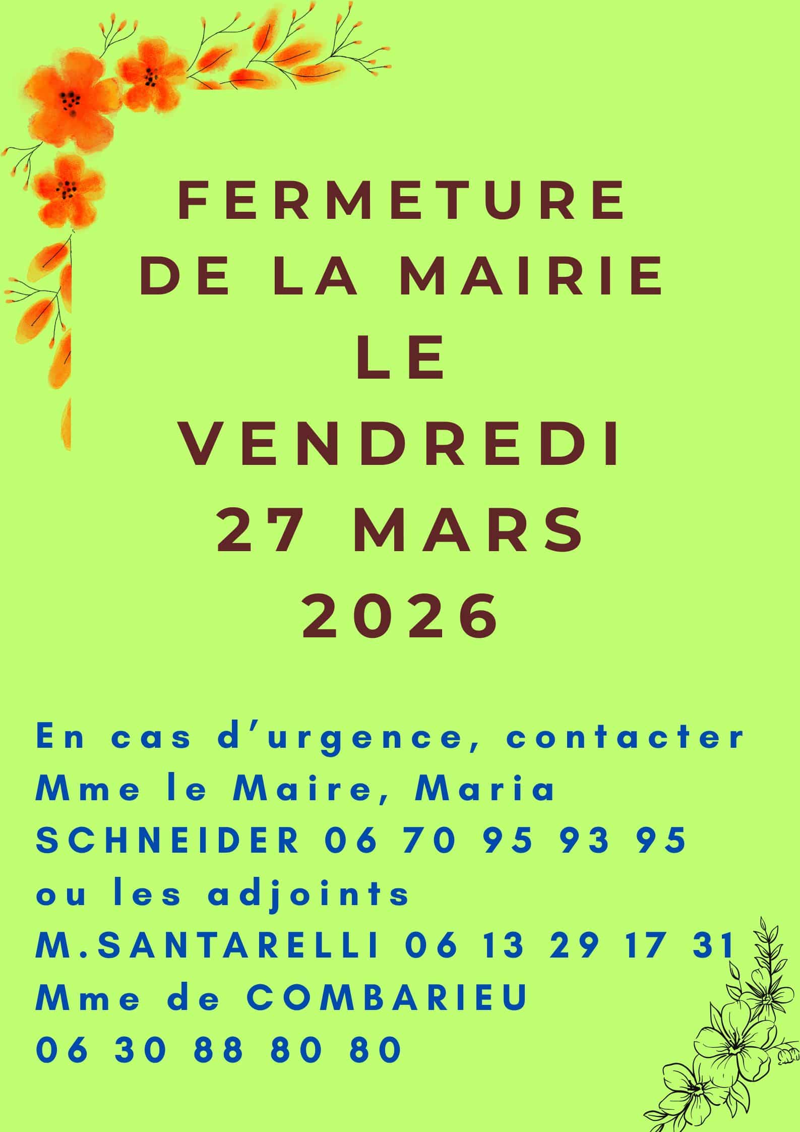 2026-03-27-FERMETURE MAIRIE